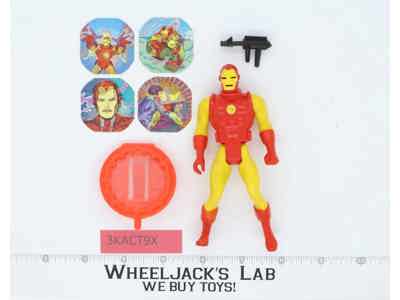 Iron Man 100% Complete Secret Wars 1984 Mattel Action Figure Marvel Universe