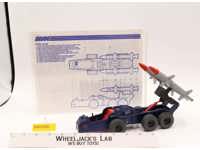 Cobra Adder 100% Complete 1987 GI Joe Hasbro Vintage Action Figure Vehicle
