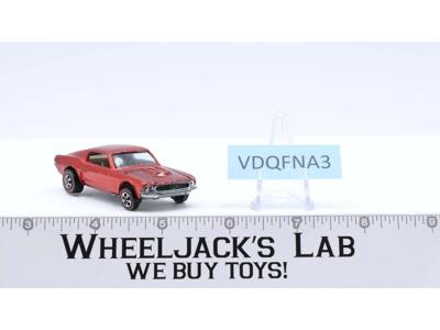 Custom Mustang Red 1968 Redline Hot Wheels Mattel Vintage RL