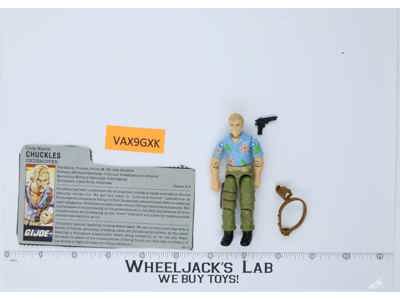 Chuckles V1 100% Complete G.I. Joe 1987 Hasbro Vintage Action Figure