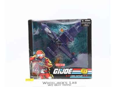 Cobra Rattler W/ Wild Weasel GI Joe 25th Anniv. 2008 Hasbro NEW MISB SEALED