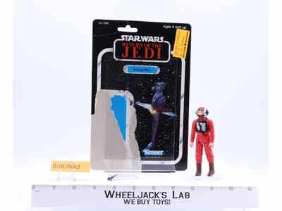 B-Wing Pilot 100% Complete 77 Back-A Star Wars ROTJ 1983 Kenner Figure NO REPRO