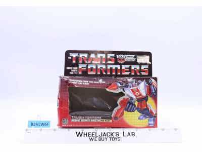 Red Alert BOX ONLY 1985 Action Figure Vintage Hasbro G1 Transformers