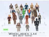 Lot of 20 Star Wars 1970s-1980s Kenner Vintage Action Figures