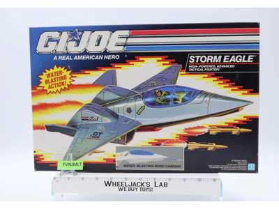 Storm Eagle 100% Complete W/ Box GI Joe 1992 Hasbro Action Figure Vehicle