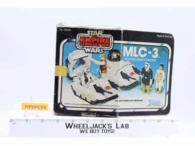 MLC-3 Cannon Mini Rig 100% Complete W/Box Star Wars ROTJ 1983 Kenner Vehicle