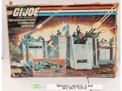 Headquarters Command Center W/ BOX GI Joe 1983 Hasbro Action Figure Playset