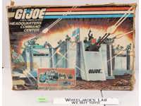 Headquarters Command Center W/ BOX GI Joe 1983 Hasbro Action Figure Playset