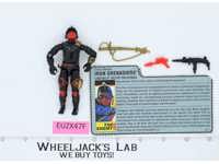 Iron Grenadiers V1 100% Complete G.I. Joe 1988 Hasbro Vintage Action Figure