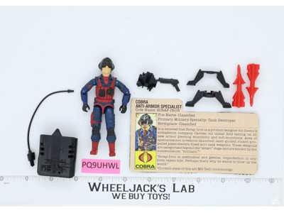 Scrap Iron V1 100% Complete G.I. Joe 1984 Hasbro Vintage Action Figure