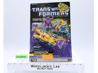 Sinnertwin 100% Complete W/CARDBACK & BUBBLE UNPUNCHED 1987 G1 Transformers