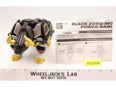 Black Bison Zord Power Rangers Wild Force 2002 Bandai Action Figure Vehicle