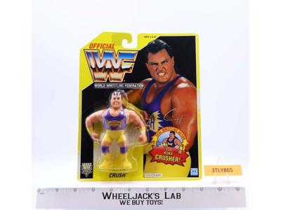 Crush Kona Crusher WWF Wrestling 1993 Hasbro Vintage Action NEW MOSC SEALED