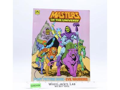He-Man Giant Picture Book Masters of the Universe MOTU 1984