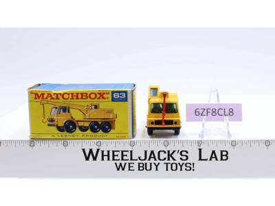 Dodge Crane Truck 63 Lesney Matchbox Series 1960's Made In England