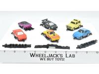 Road Hogs Plastic Linking Cars Lot #6 Hasbro Takara 1987 Vehicles Vintage