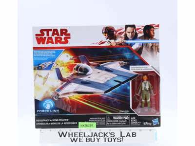 Resistance A-Wing Fighter Star Wars Force Link 2017 Hasbro NEW MISB SEALED