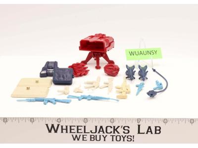 Lot Battle Gear Accessory 4 Set 12 1986 Weapons G.I. Joe Vintage