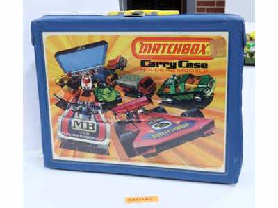 Lot of 48 Miscellaneous Cars/Trucks/Vehicle W/ Carry Case Matchbox
