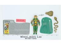 Serpentor V1 100% Complete G.I. Joe 1986 Hasbro Vintage Action Figure