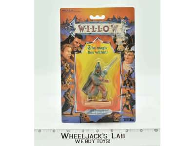 Airk Thaughbaer Heroic Commander Willow 1988 Tonka Action Figure NEW MOSC