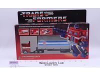 Optimus Prime W/BOX & INSERT 100% Complete 1984 Vintage G1 Transformers Figure