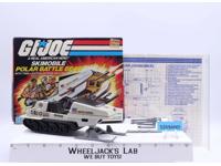 Ski Mobile Polar Battle Bear 100% Complete GI Joe 1983 Hasbro Action Figure