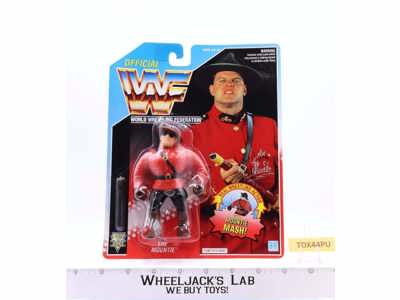 The Mountie Mash WWF Wrestling 1992 Hasbro Action Figure NEW MOSC SEALED