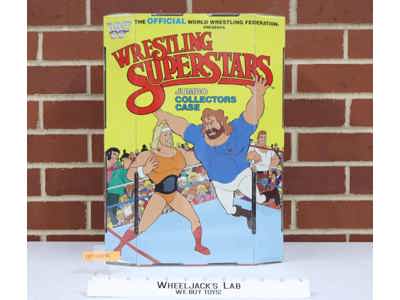 Wrestling Superstars Jumbo Collector's Case WWF Wresting 1986 Titan Sports