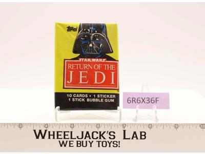 Star Wars ROTJ Trading Card Pack 1983 Topps NEW SEALED