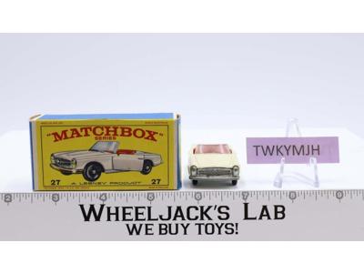 Mercedes-Benz 230SL 27 Lesney Matchbox Series 1960's Made In England