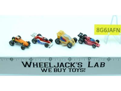 Lot of 4 Formula One Race Cars 1988-89 Vintage Galoob Micro Machines