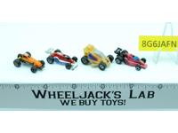 Lot of 4 Formula One Race Cars 1988-89 Vintage Galoob Micro Machines
