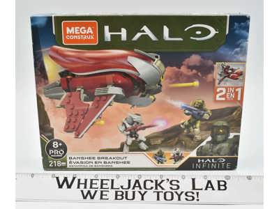 Banshee Breakout Halo Infinite Mattel 2020 NEW MISB Mega Construx