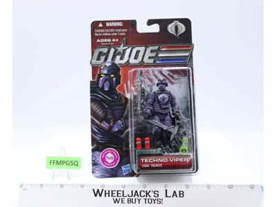 Techno-Viper Cobra Engineer GI Joe 30th Anniv 2011 Hasbro Figure NEW MOSC SEALED