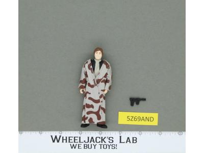 Han Solo Trench Coat 100% Complete Star Wars ROTJ 1983 Vintage Kenner NO REPRO