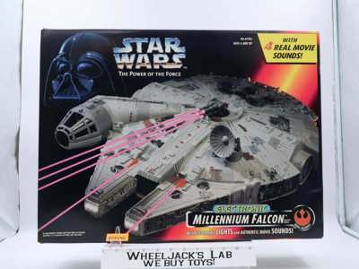 Electronic Millennium Falcon Star Wars POTF 1995 Kenner Vehicle NEW MISB SEALED