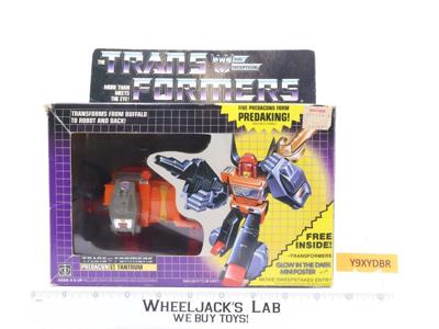 Tantrum W Box 100% Complete 1986 Vintage Hasbro G1 Transformers Action Figure