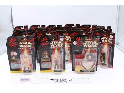 Lot of 24 Star Wars Episode 1 1999 Hasbro Action Figures NEW SEALED