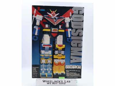 Godsigma MINTY 100% Complete W/Box Godaikin 1984 Bandai Popy Chogokin Figure
