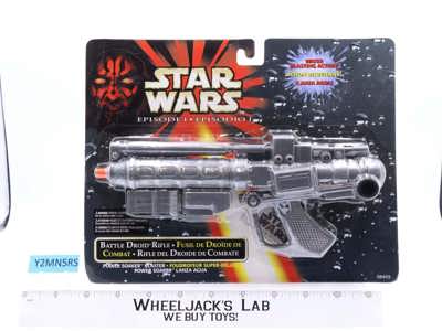 Battle Droid Rifle Star Wars Episode 1 1998 Hasbro NEW MOSC SEALED