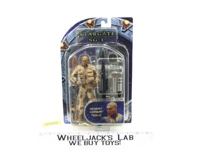 Desert Combat Teal'c #2 Stargate SG-1 Series 4 MOSC Diamond Select Toys Figure