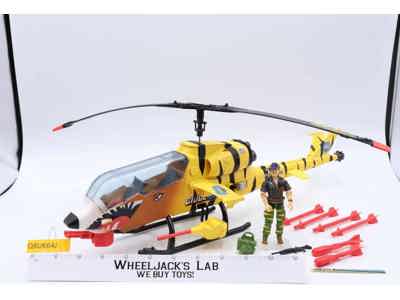Tiger Fly W/ Recondo 100% Complete GI Joe 1983 Hasbro Action Figure Vehicle