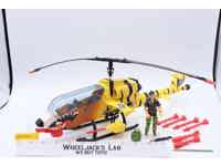 Tiger Fly W/ Recondo 100% Complete GI Joe 1983 Hasbro Action Figure Vehicle