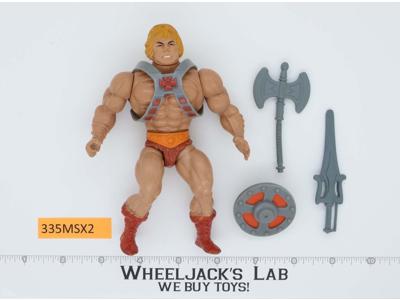 He-Man 100% Complete He-Man Masters of the Universe MOTU Mattel 1982 Vintage
