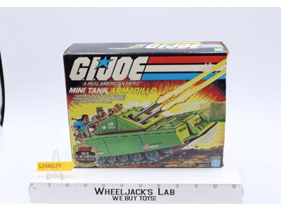 Armadillo 100% Complete W/ Box G.I. Joe 1985 Hasbro Action Figure Vehicle