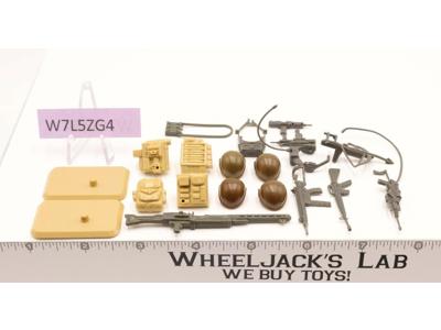 Lot Battle Gear Accessory Pack 1 Set 8 1984 Weapons G.I. Joe Vintage