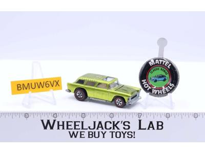 Classic Nomad Lime Green 1969 Hot Wheels Mattel Vintage Redline RL W BUTTON