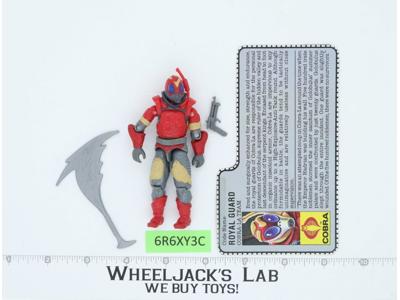 Royal Guard V1 100% Complete G.I. Joe 1987 Hasbro Vintage Action Figure