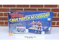 Sling EM Fling EM Cage Match Accessories 100% Complete WWF LJN Wrestling